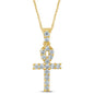 SPL PRICE 10KT 0.33-0.37CT D- CHARM "ANKH"