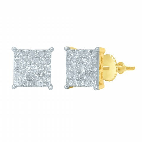 10K 0.26-0.30CT D-EARRINGS