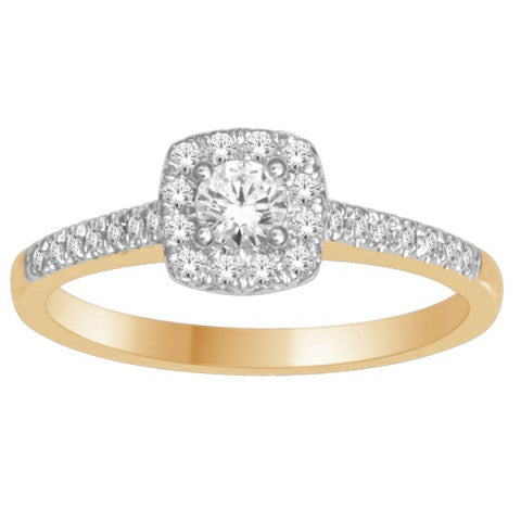 14K 0.40CT D-LADIES RINGS