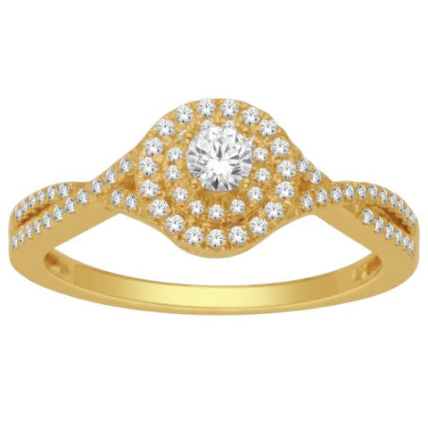 10K 0.41CT D-LADIES RINGS