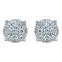 10K 0.46-0.54CT D- EARRINGSS