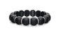 Matte Black Ceramic Bracelet with 5 Diamond Bars