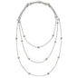 50 Polished Bezel Diamonds by the Yard Necklace