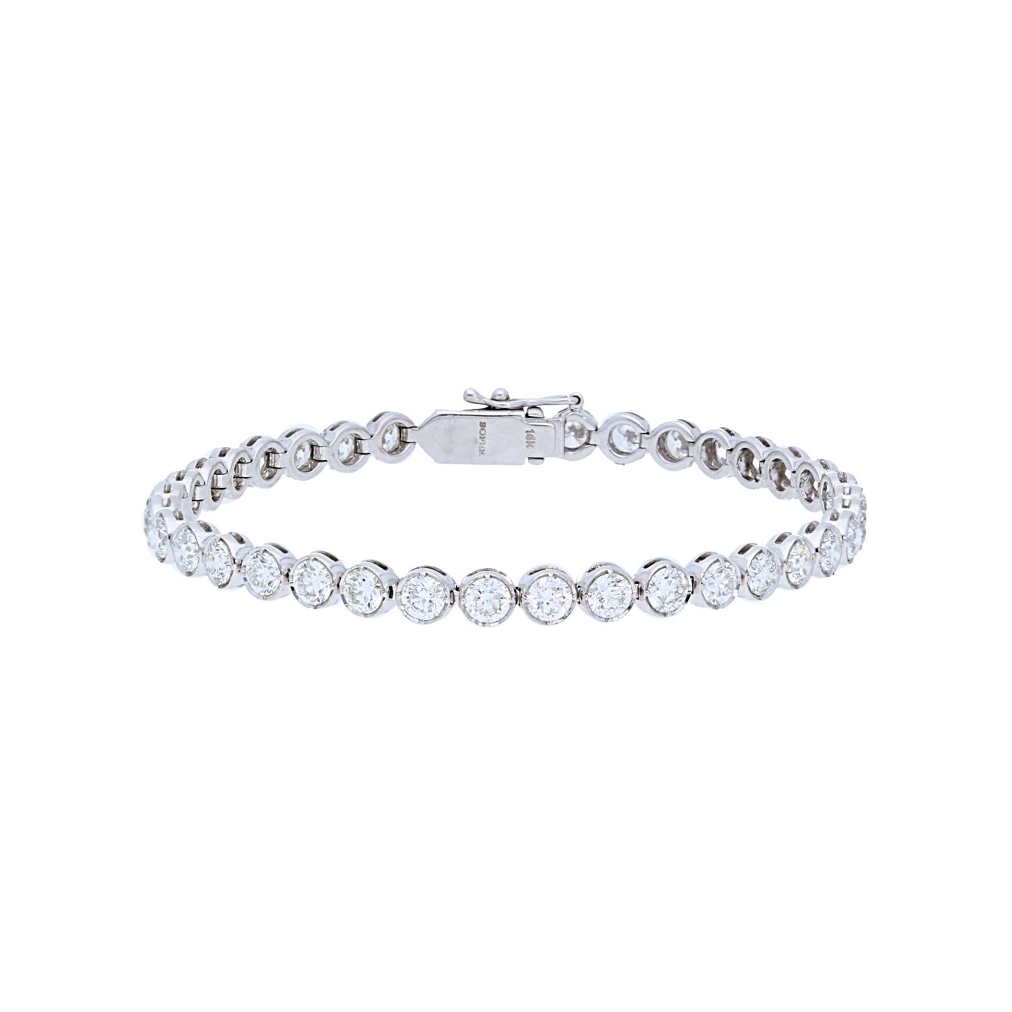 Diamond Bezel Tennis Bracelet