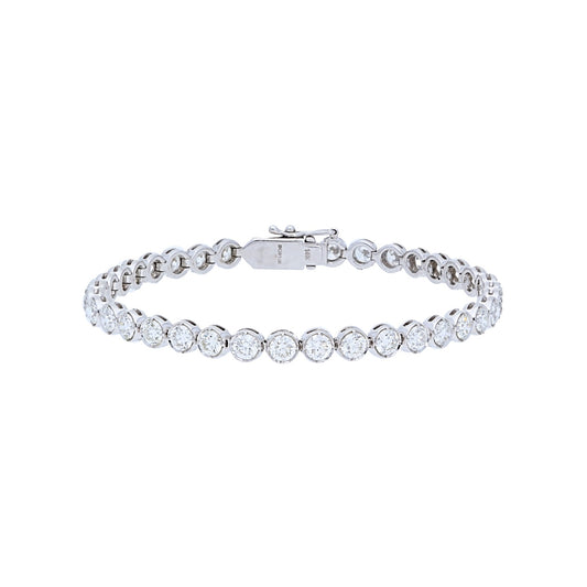 Diamond Bezel Tennis Bracelet