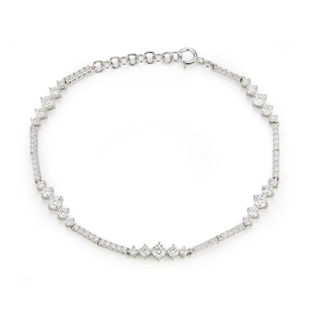 Graduating Diamond Bracelet