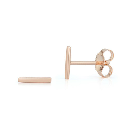 Small Bar Stud Earrings