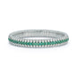 Giotto 8 Emerald and Diamond Stretch Bracelet