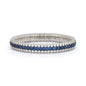 Giotto 8 Blue Sapphire and Diamond Stretch Bracelet