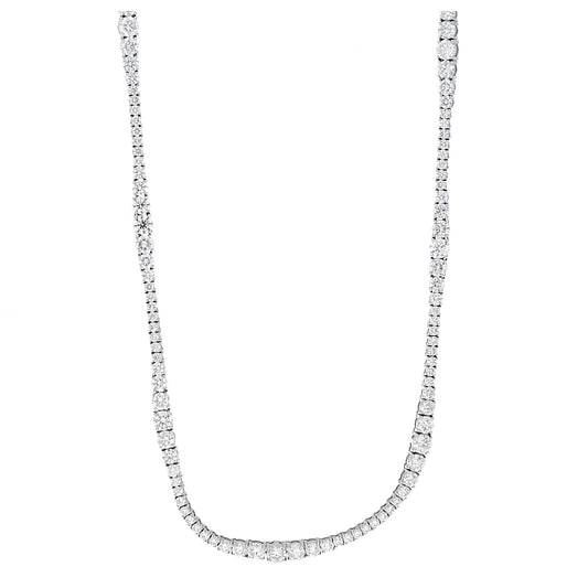 Graduating Diamond Opera Necklace