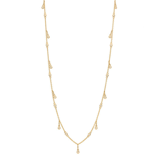 Diamonds by the Yard Dangle Necklace