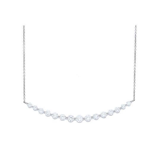 15 Graduating Diamonds Necklace