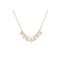 7 Diamond Dangle Necklace