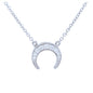 Pave Diamond Horse Necklace