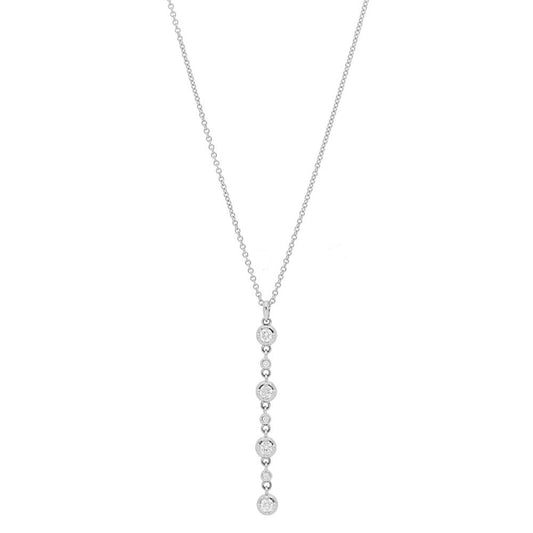 Diamonds by the Yard Drop Necklace