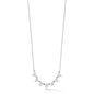 Diamond Pave Mini Pyramids Necklace