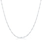 Sterling Silver Square Beads Chain