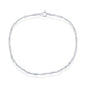 Sterling Sivler 2mm Singapore Anklet