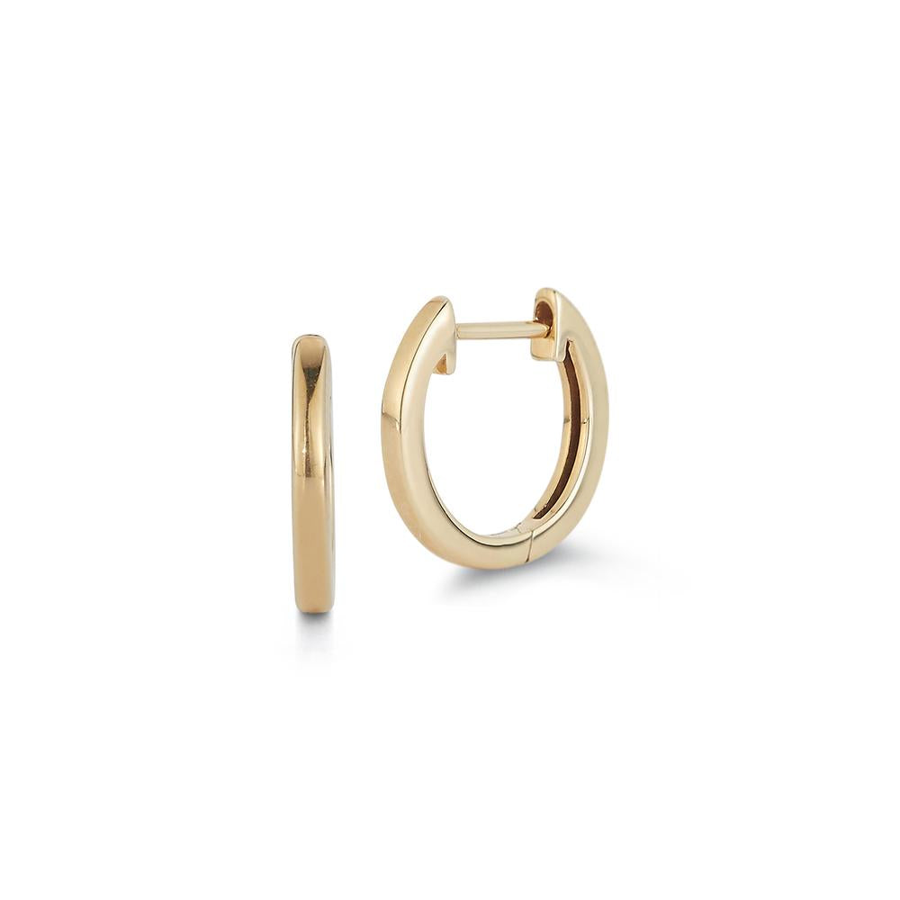 Yellow Gold Huggie Earrings