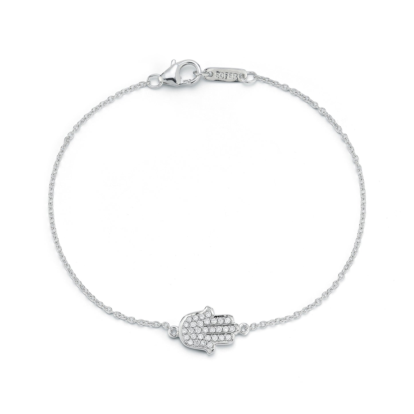 Diamond Hamsa Bracelet