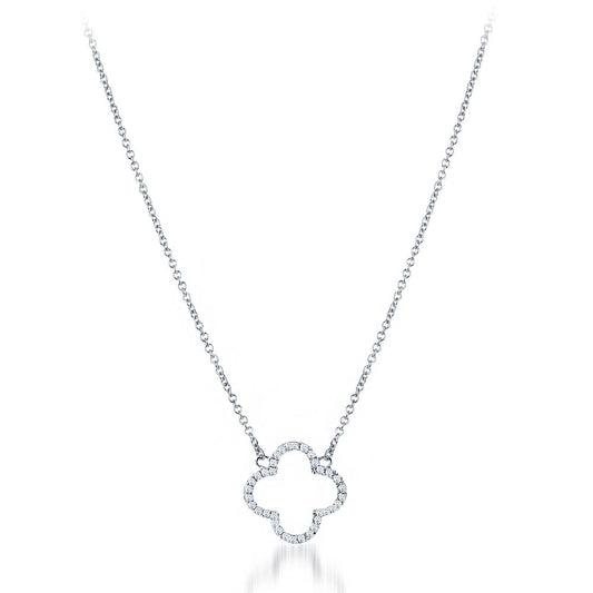 Diamond Clover Necklace