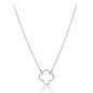 Diamond Clover Necklace