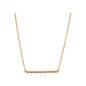 X-Small Diamond Bar Necklace